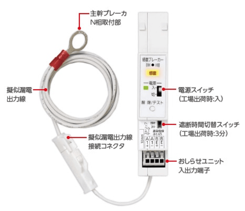 感電ブレーカー