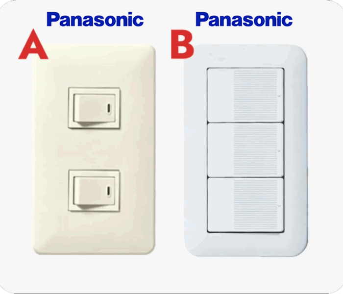 パナソニック以外のスイッチメーカーはレアケース